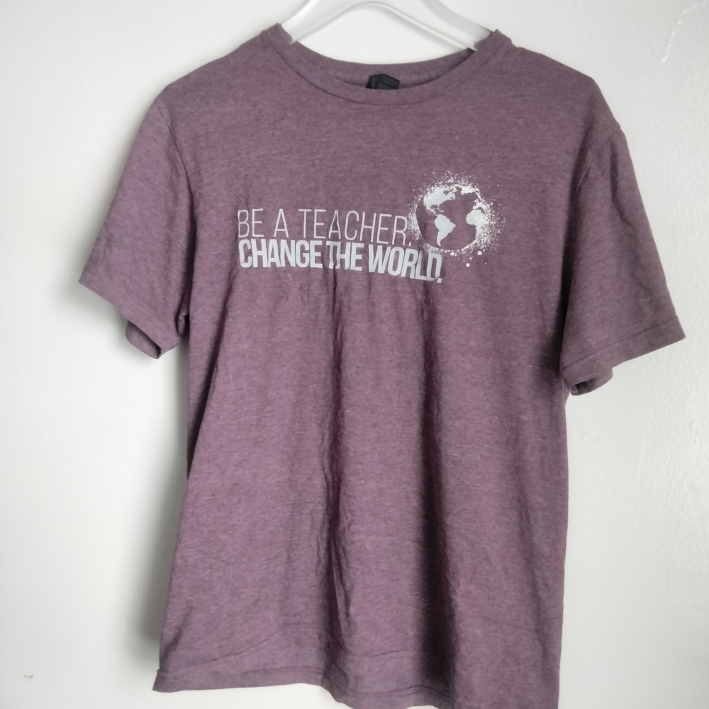 Gildan Softstyle Heather Purple T-Shirt